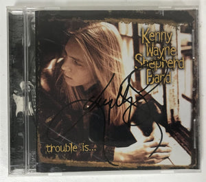 Kenny Wayne Shepherd Signed Autographed "Trouble Is" Music CD Cover - COA Matching Holograms