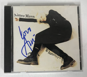 Aimee Mann Signed Autographed "Whatever" Music CD - COA Matching Holograms