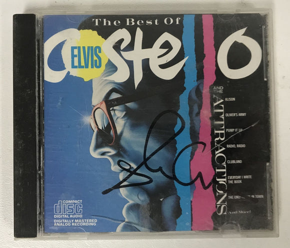 Elvis Costello Signed Autographed 