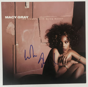 Macy Gray Signed Autographed "The Trouble With Being Myself" 12x12 Promo Photo - COA Matching Holograms