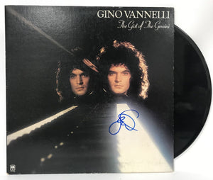 Gino Vannelli Signed Autographed "The Gift of the Gemini" Record Album - COA Matching Holograms