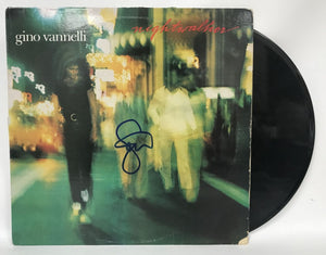 Gino Vannelli Signed Autographed "Nightwalker" Record Album - COA Matching Holograms