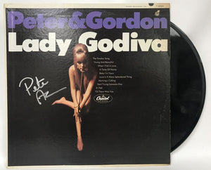 Peter Asher Signed Autographed "Lady Godiva" Record Album - COA Matching Holograms