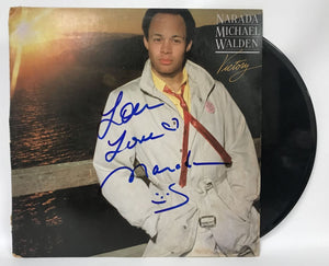 Narada Michael Walden Signed Autographed "Victory" Record Album - COA Matching Holograms