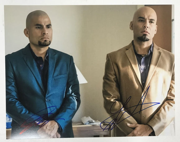 Daniel and Luis Moncada Signed Autographed 