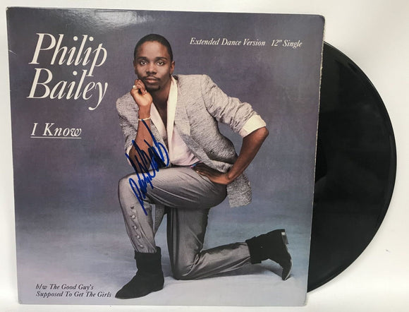 Philip Bailey Signed Autographed 