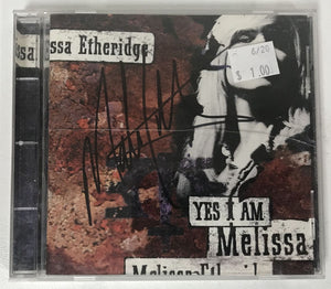 Melissa Etheridge Signed Autographed "Yes I am Melissa" Music CD - COA Matching Holograms