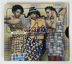 Cindy Herron & Terry Ellis of En Vogue Signed Autographed "Whatever" Music CD - COA Matching Holograms