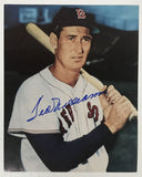 Ted Williams (d. 2002) Signed Autographed Color 8x10 Photo - Todd Mueller COA