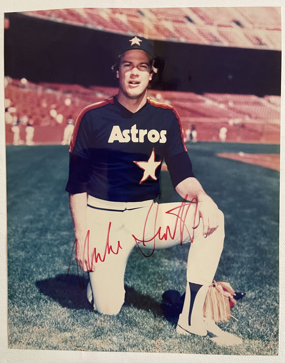 Mike Scott Signed Autographed Glossy 8x10 Photo Houston Astros - COA Matching Holograms