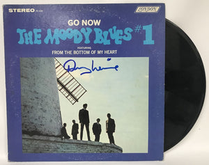 Denny Laine Signed Autographed "The Moody Blues" Record Album - COA Matching Holograms