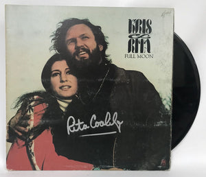 Rita Coolidge Signed Autographed "Full Moon" Record Album - COA Matching Holograms