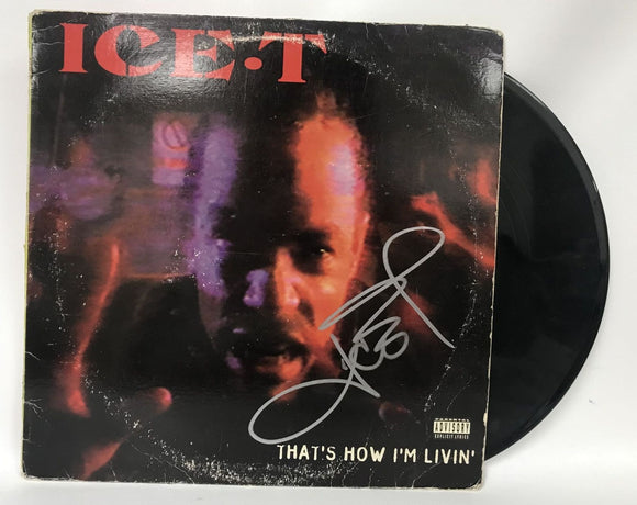 Ice-T Signed Autographed 