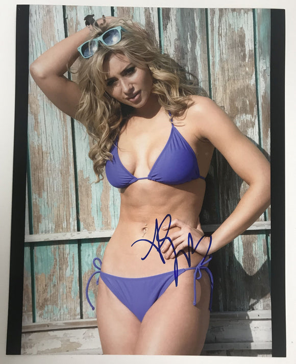 Aly Michalka Signed Autographed Glossy 11x14 Photo - COA Matching Holograms