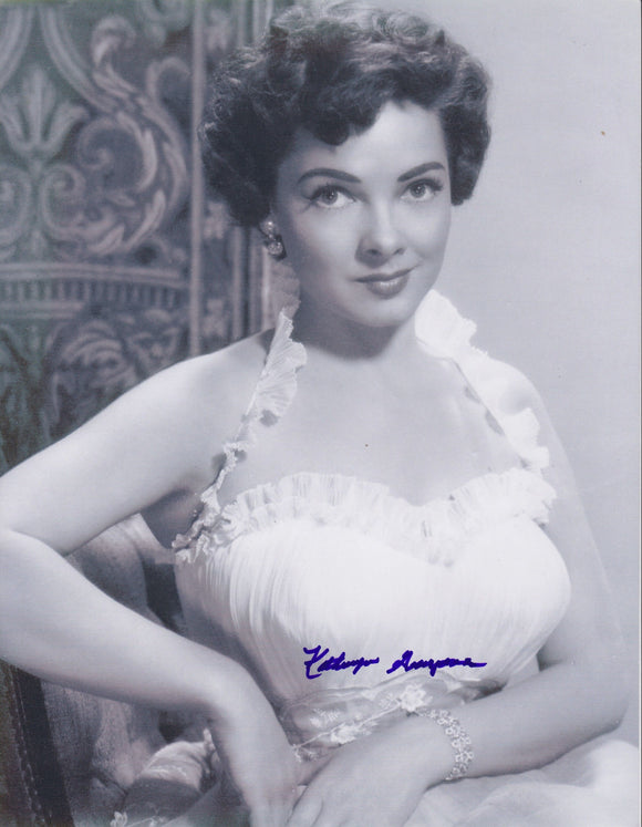 Kathryn Grayson (d. 2010) Signed Autographed Glossy 8x10 Photo - COA Matching Holograms