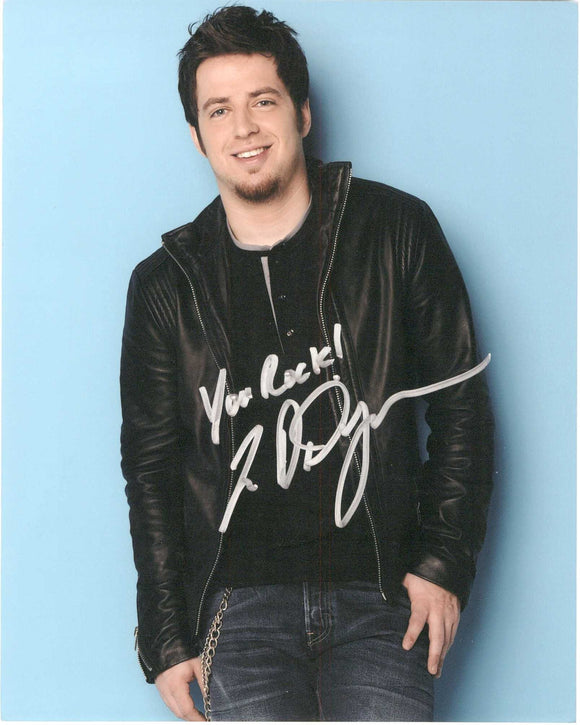 Lee DeWyze Signed Autographed Glossy 8x10 Photo - COA Matching Holograms