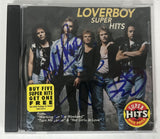 Loverboy Band Signed Autographed "Super Hits" Music CD - COA Matching Holograms