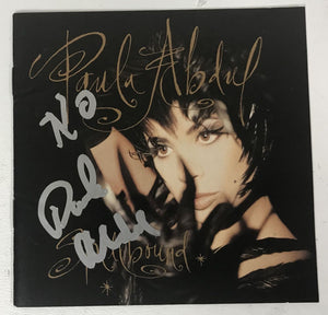 Paula Abdul Signed Autographed "Spellbound" Music CD Cover - COA Matching Holograms