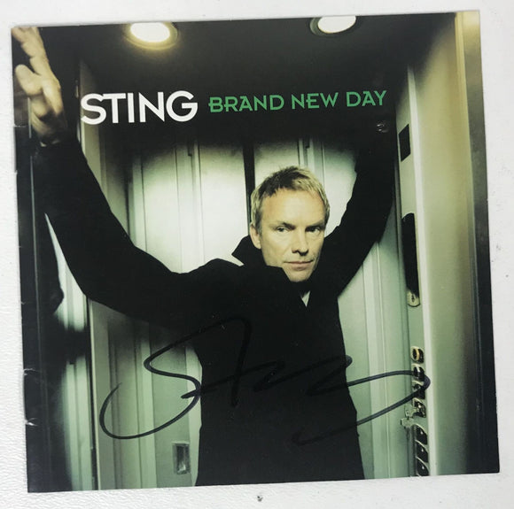 Sting Signed Autographed 