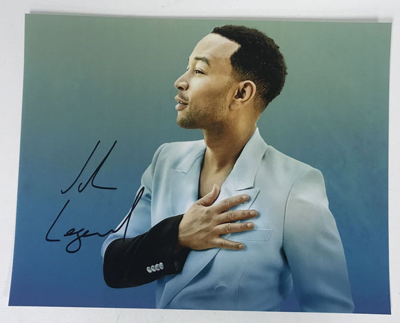 John Legend Signed Autographed Glossy 11x14 Photo - COA Matching Holograms
