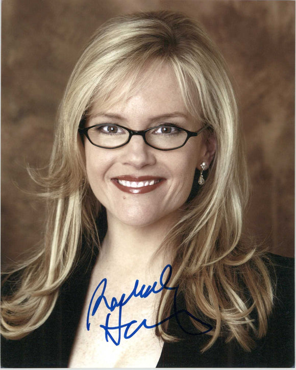 Rachael Harris Signed Autographed Glossy 8x10 Photo - COA Matching Holograms