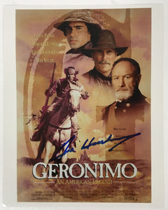 Gene Hackman Signed Autographed "Geronimo" Glossy 8x10 Photo - COA Matching Holograms