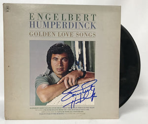 Englebert Humperdinck Signed Autographed "Golden Love Songs" Record Album - COA Matching Holograms