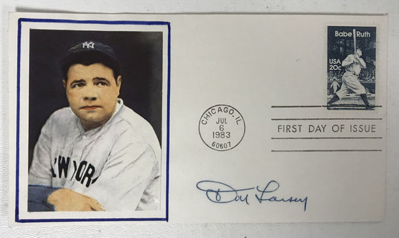 Don Larsen (d. 2021) Signed Autographed Vintage Babe Ruth First Day Cover FDC - New York Yankees