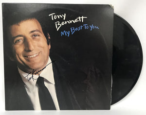 Tony Bennett Signed Autographed "My Best to You" Record Album - COA Matching Holograms