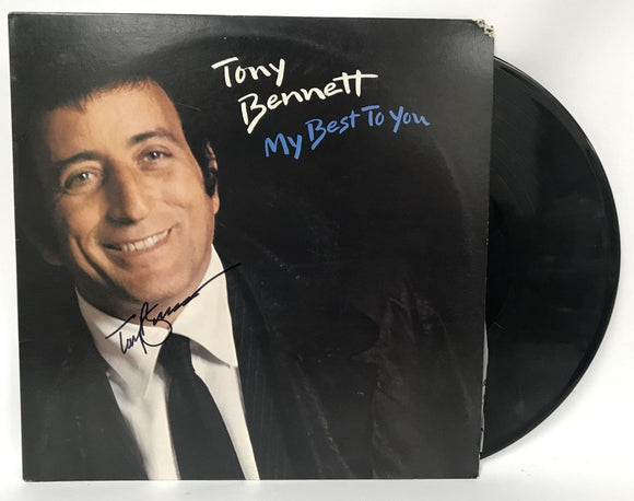 Tony Bennett Signed Autographed 