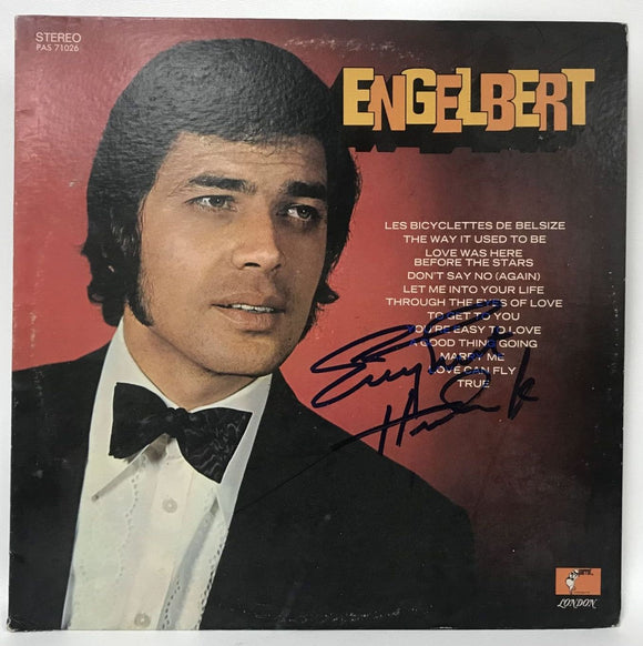 Englebert Humperdinck Signed Autographed 