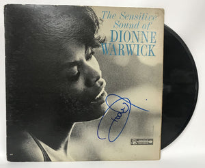 Dionne Warwick Signed Autographed "The Sensitive Sound of Dionne Warwick" Record Album - COA Matching Holograms