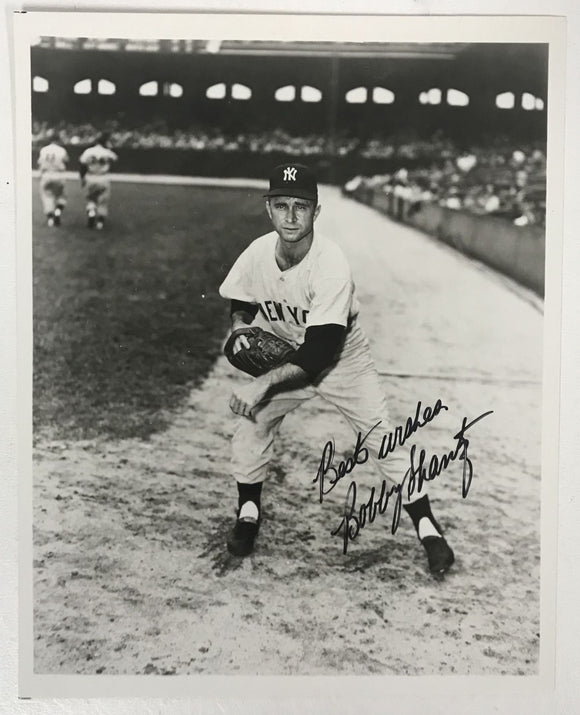 Bobby Shantz Signed Autographed Glossy 8x10 Photo New York Yankees - COA Matching Holograms