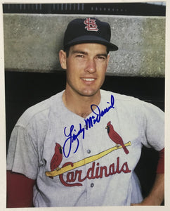 Lindy McDaniel (d. 2020) Signed Autographed Glossy 8x10 Photo St. Louis Cardinals - COA Matching Holograms