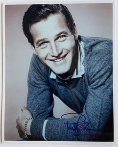 Paul Newman (d. 2008) Signed Autographed Glossy 8x10 Photo - COA Matching Holograms