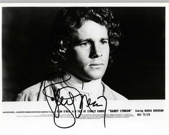 Ryan O'Neal Signed Autographed Vintage Glossy 8x10 Photo - COA Matching Holograms