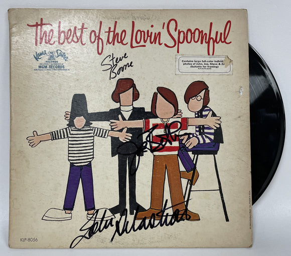 John Sebastian, Joe Butler & Steve Boone Signed Autographed 