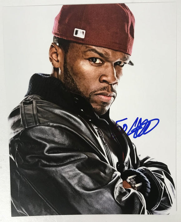 50 Cent Signed Autographed Glossy 8x10 Photo - COA Matching Holograms