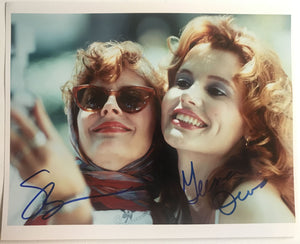 Susan Sarandon & Geena Davis Signed Autographed "Thelma and Louise" Glossy 8x10 Photo - COA Matching Holograms
