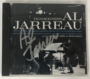 Al Jarreau (d. 2017) Signed Autographed "Tenderness" Music CD - COA Matching Holograms