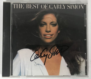 Carly Simon Signed Autographed "The Best of Carly Simon" Music CD - COA Matching Holograms