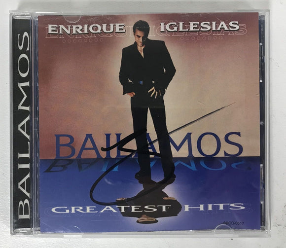 Enrique Iglesias Signed Autographed 