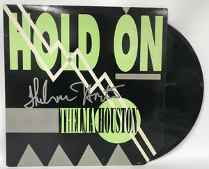 Thelma Houston Signed Autographed "Hold On" Record Album - COA Matching Holograms