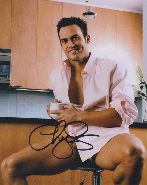 Cheyenne Jackson Signed Autographed Glossy 8x10 Photo - COA Matching Holograms