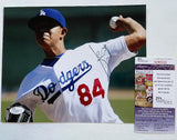 Julio Urias Signed Autographed Glossy 8x10 Photo Los Angeles Dodgers - JSA COA