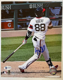 Luis Robert Signed Autographed Glossy 8x10 Photo Chicago White Sox - Beckett BAS COA