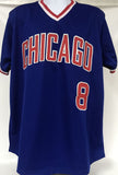Andre Dawson Signed Autographed Chicago Cubs Dark Blue Baseball Jersey - JSA COA