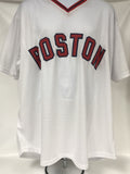 Bret Saberhagen Signed Autographed Boston Red Sox White Baseball Jersey - JSA COA