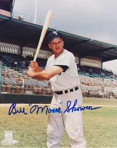 Bill "Moose" Skowron (d. 2012) Signed Autographed Glossy 8x10 Photo Chicago White Sox - COA Matching Holograms