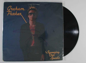 Graham Parker Signed Autographed "Squeezing Out Sparks" Record Album - COA Matching Holograms